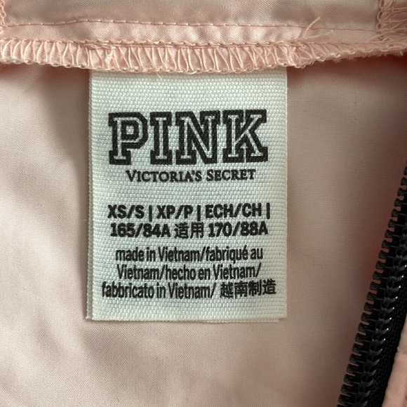 PINK Victoria Secret Anorak Windbreaker Jacket Sz Xs/S - Picture 2 of 9